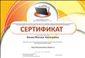 Сертификат участника сетевого профессионального педагогического сообщества "NETFOLIO" 11.09.2015г Сертификат участника сетевого профессионального педагогического сообщества "NETFOLIO" 11.09.2015г